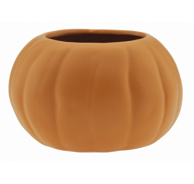 Ceramic Pumpkin Planter